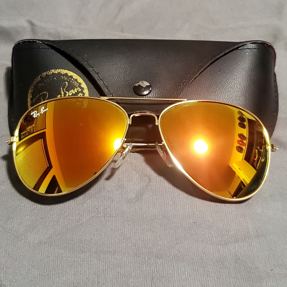 Ray-Ban Aviator Flash Lenses Sunglasses